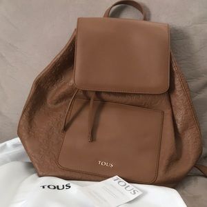 TOUS leather Backpack - BRAND NEW